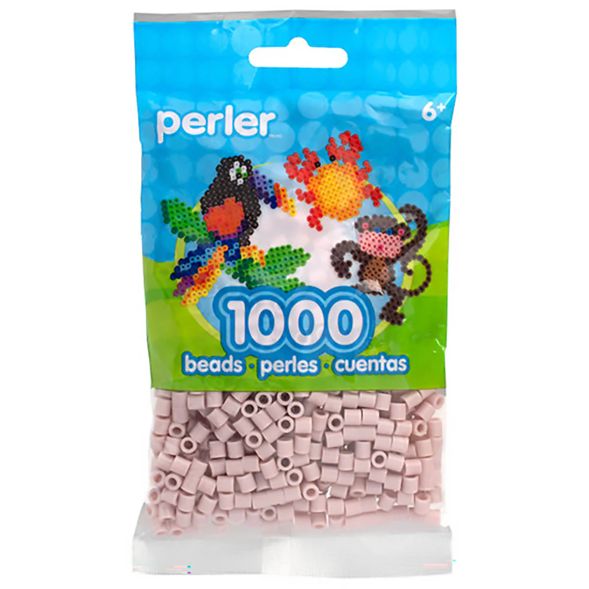 1,000 Perler Beads - Carnation - Image 2