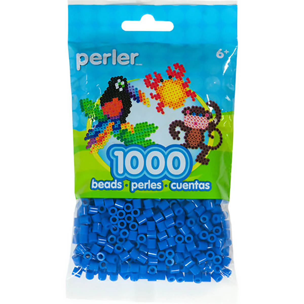 1,000 Perler Beads - Cobalt - Image 2