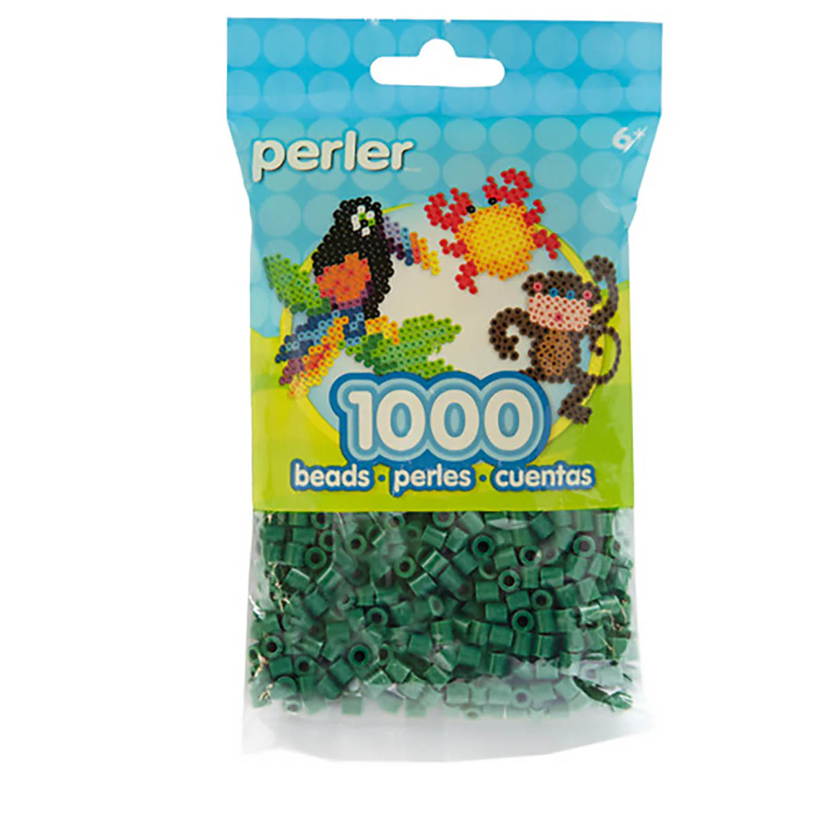 1,000 Perler Beads - Evergreen - Image 2