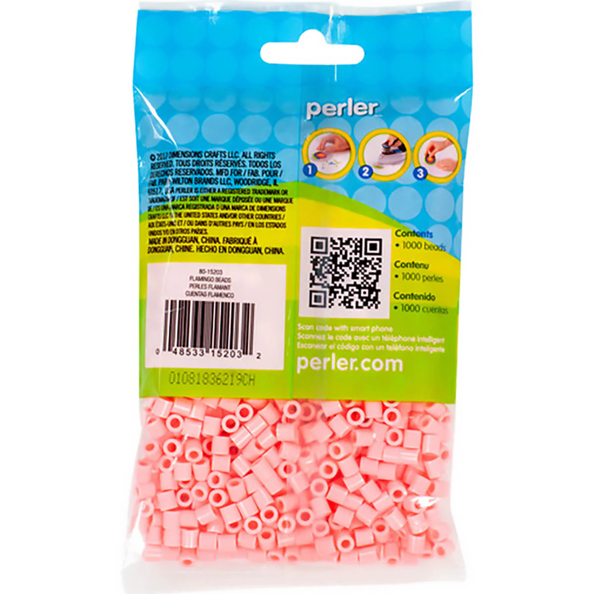1,000 Perler Beads - Flamingo - Image 3