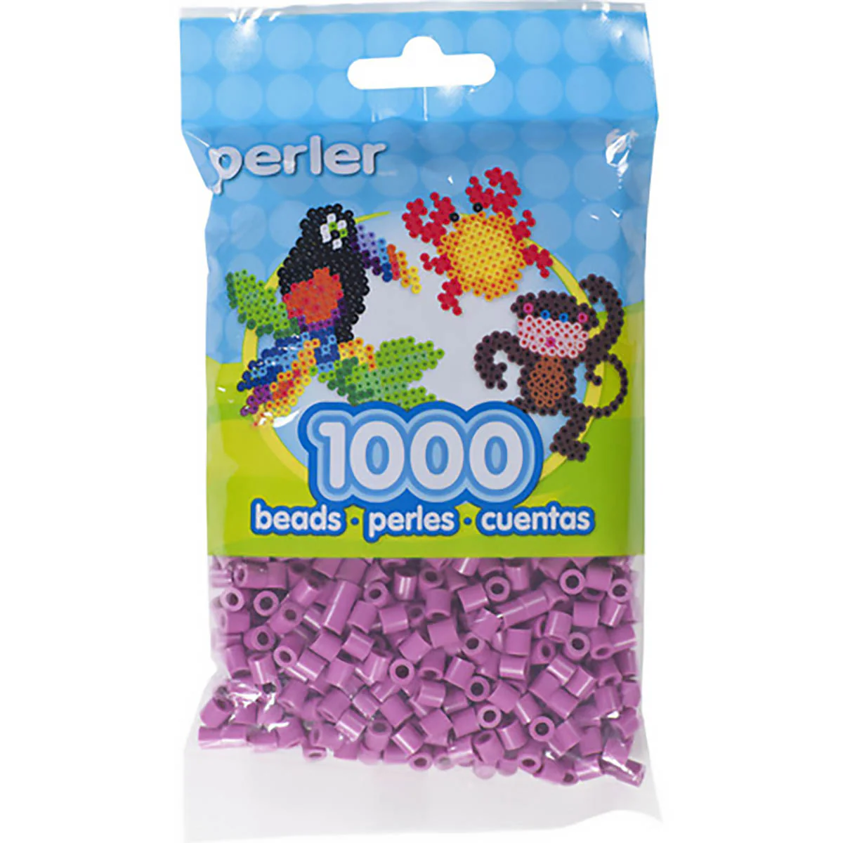 1,000 Perler Beads - Plum - Image 2