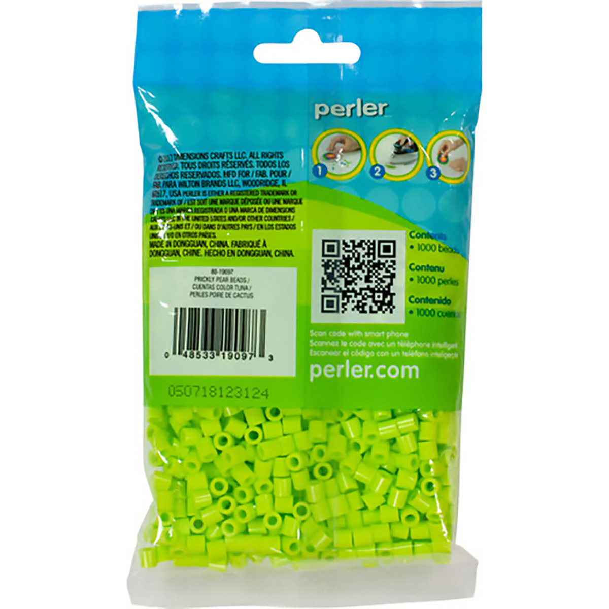 1,000 Perler Beads - Prickly Pear - Image 3