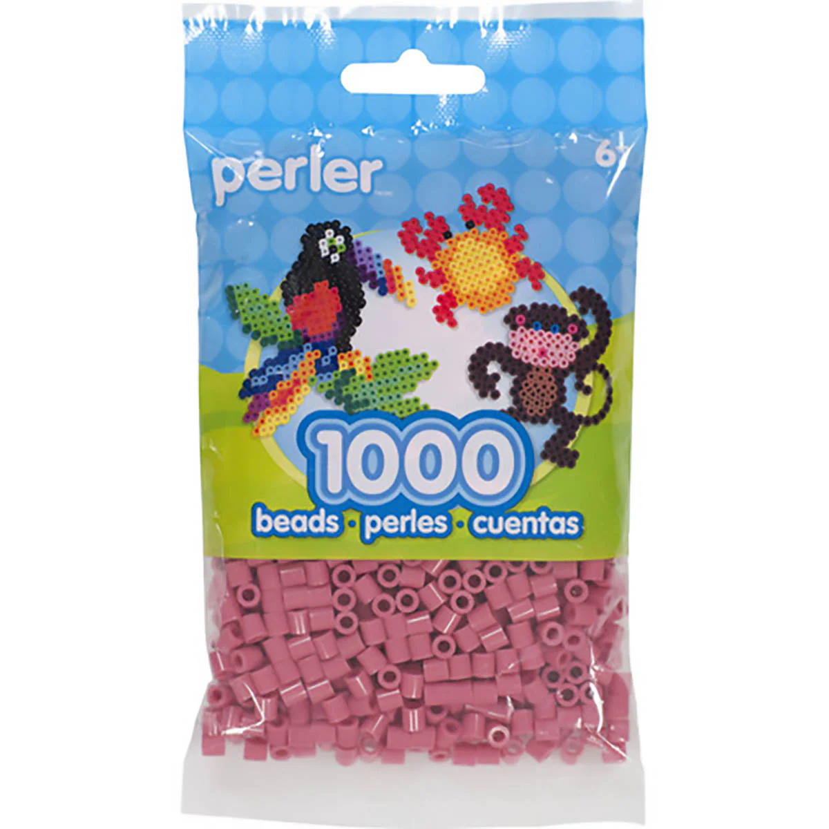 1,000 Perler Beads - Rose - Image 2