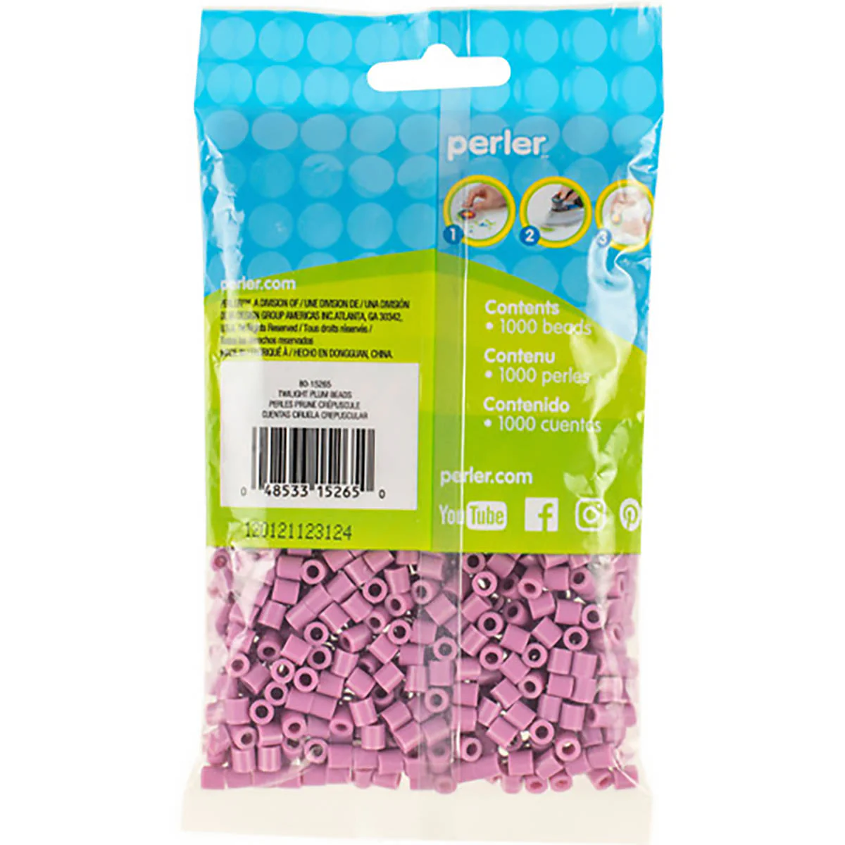 1,000 Perler Beads - Twilight Plum - Image 3