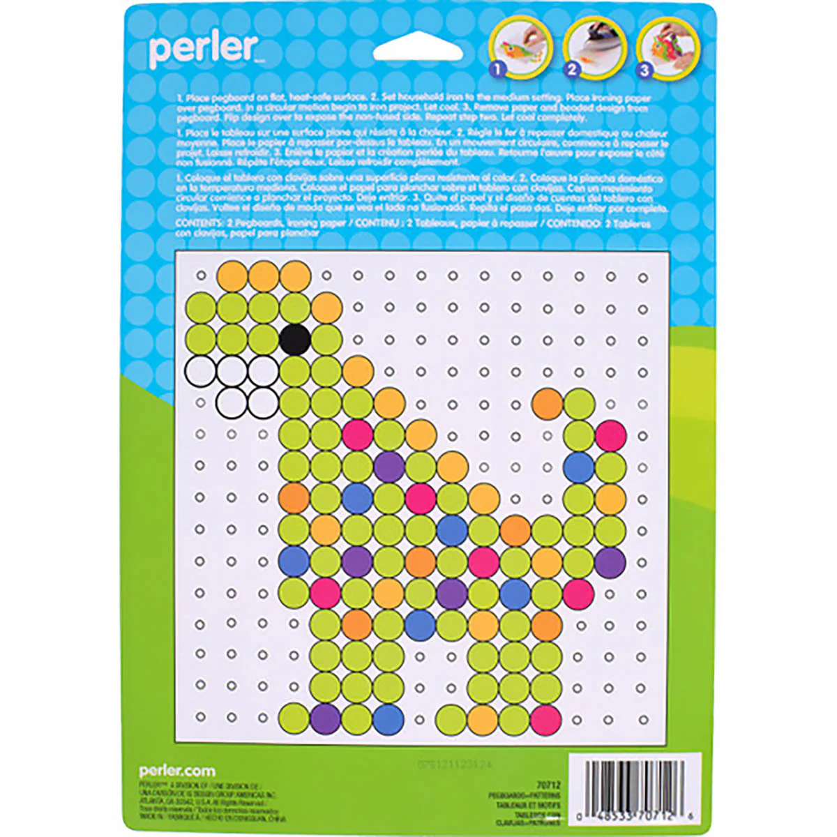 Biggie Beads Clear Pegboards - 2 Ct - Image 5