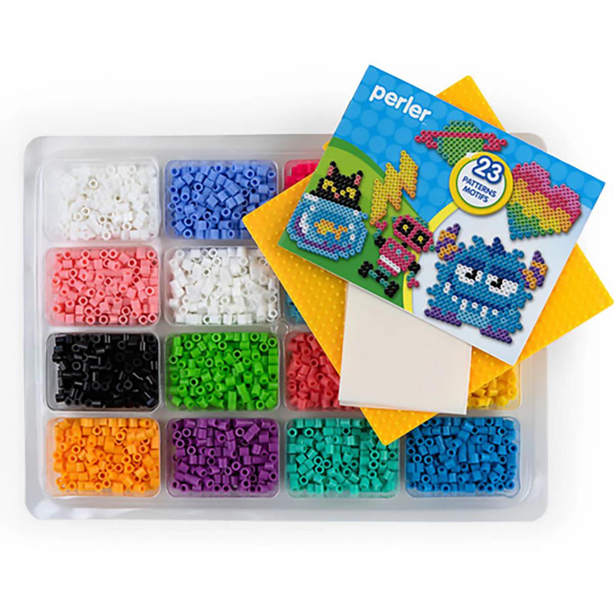Deluxe Perler Bead Tray with Pegboard - Image 4