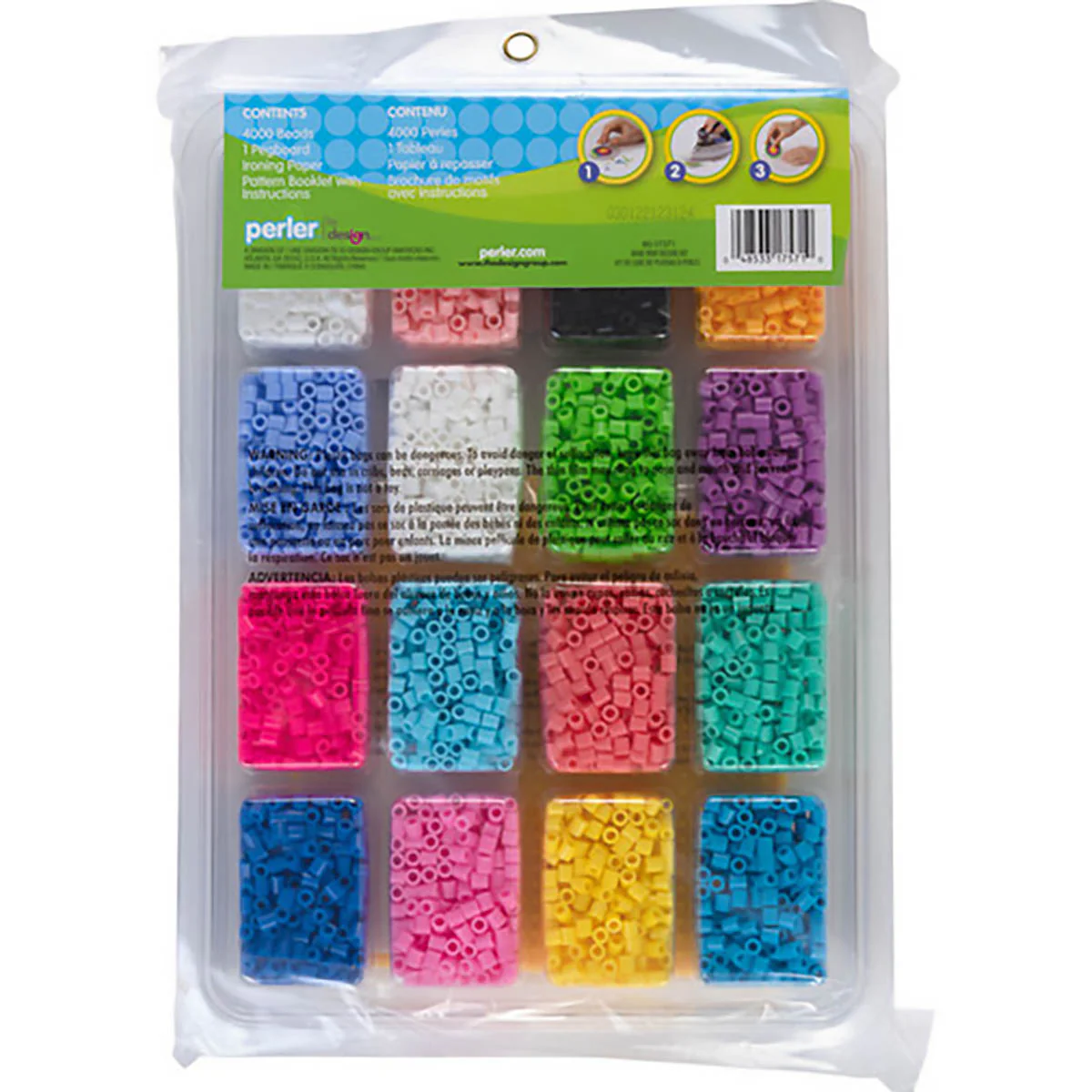 Deluxe Perler Bead Tray with Pegboard - Image 6