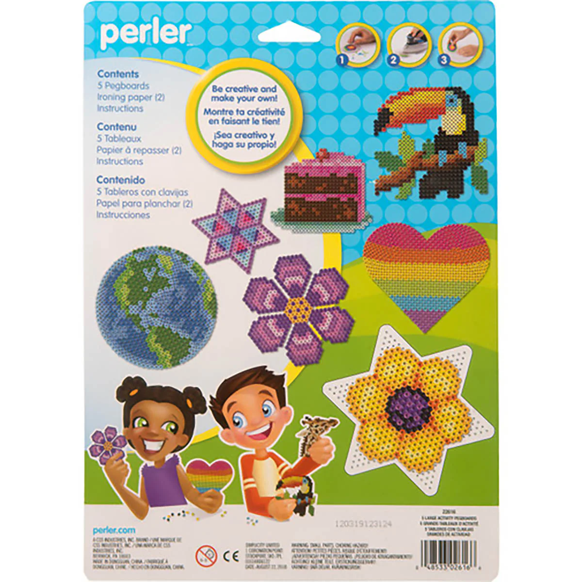 Large Basic Shapes Pegboards - 5 Ct - Image 6
