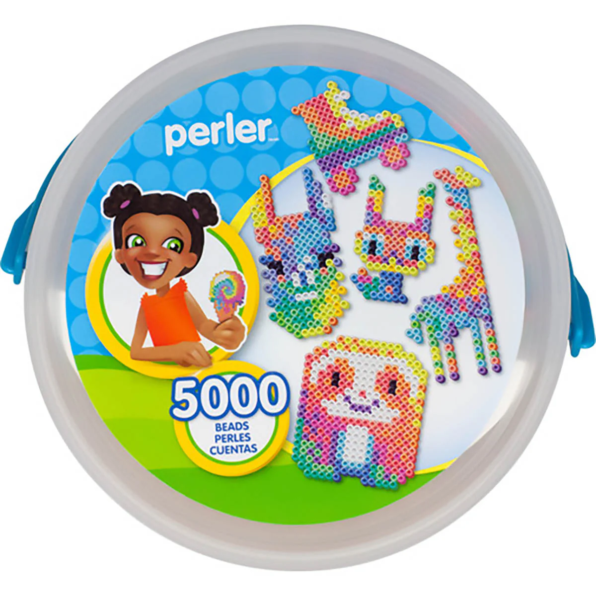 Perler Tie Dye Small 5,000 Bucket - Image 7