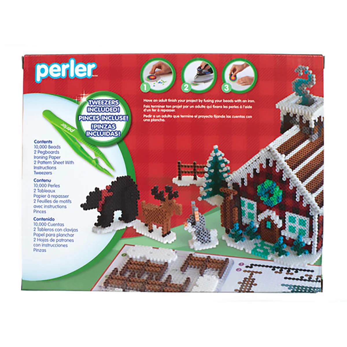 Perler Winter Lodge Gingerbread House Kit - Image 5