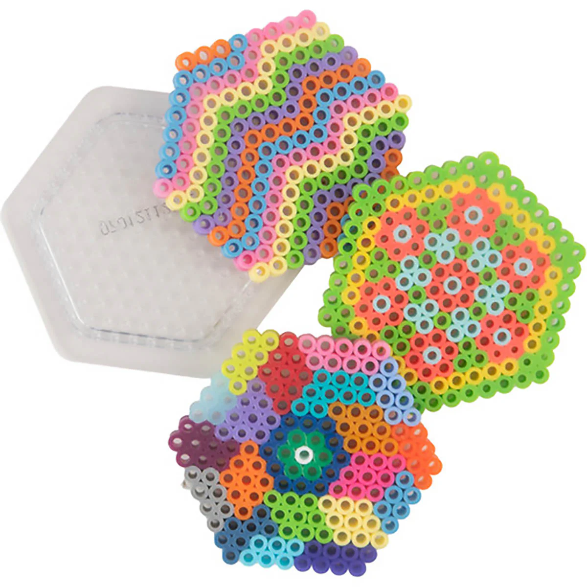 Small Basic Shapes Clear Pegboards - 5 Ct - Image 4