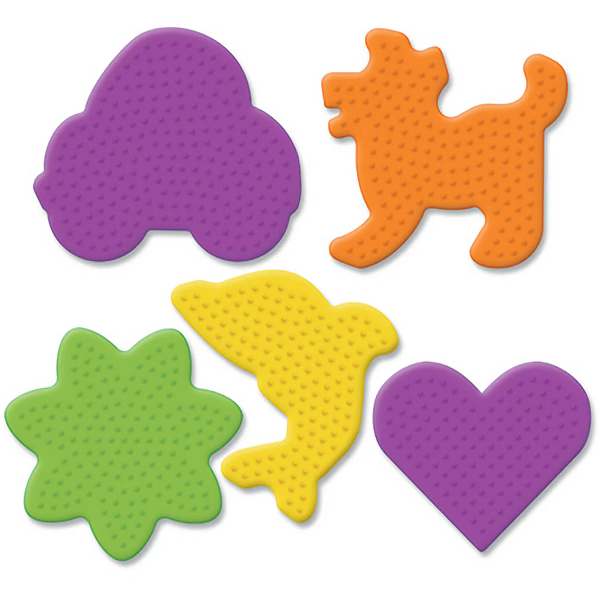 Small Fun Shaped Pegboards - 5 Ct - Image 2